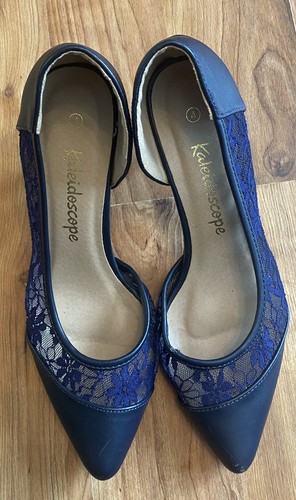 Ladies size royal - 4, blue