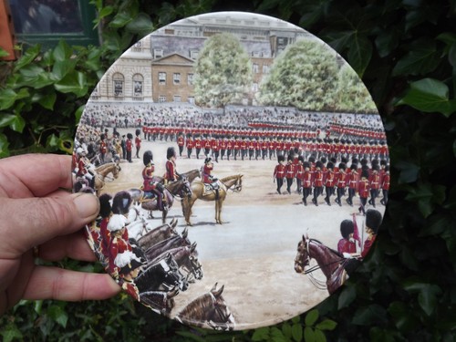 1980s china plate depicting - plate,