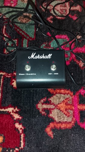 Marshall four way footswitch - marshall,