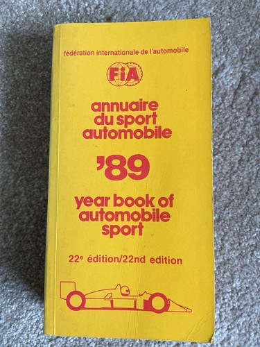 Vintage 1989 fia - vintage,