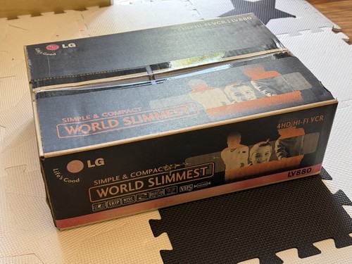 Lv880 vcr vhs video - lg,