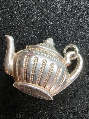 Vintage sterling silver teapot - sterling,