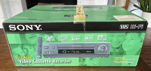 Sony slv n500 vhs player - sony,