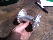 NICE ALUMINIUM ALLOY FLATTRACK SPOOL WHEEL HUB 40 SPOKE YAMAHA TRIUMPH SUZUKI