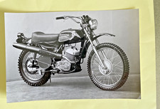 Vintage Model CZ 250cc Motorcycle Photograph. From A Collection 23 x 16cm