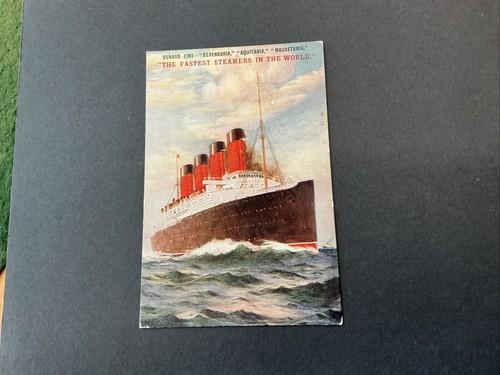 Coloured postcard rms - coloured,