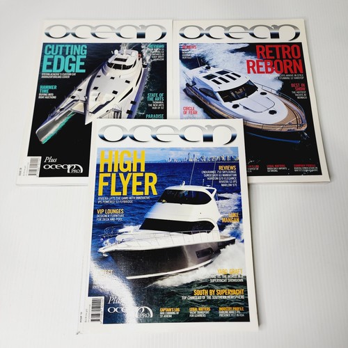 Ocean magazine bundle lot - ocean, x3