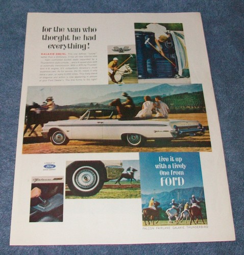 1962 galaxie 500xl - 500xl, 405hp