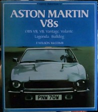 ASTON MARTIN V8s DBS Vantage Volante Lagonda Bulldog Book F Wilson McComb