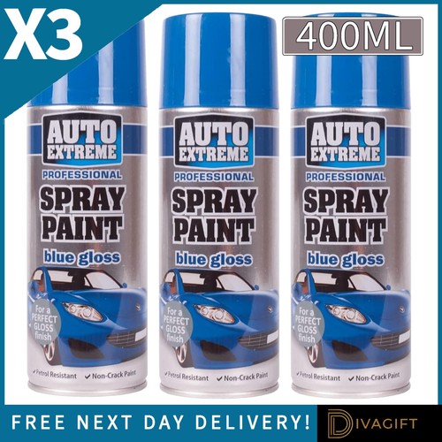 Blue gloss spray - x, paint
