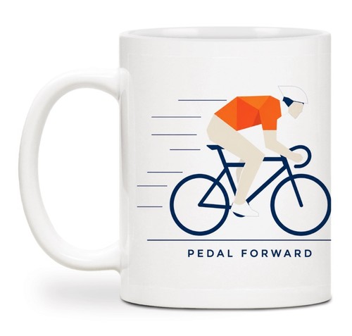 Road cyclist mug bicycle - cyclist,