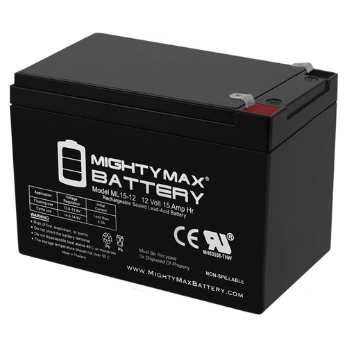 Mighty max ml15 12v 15ah - mighty,