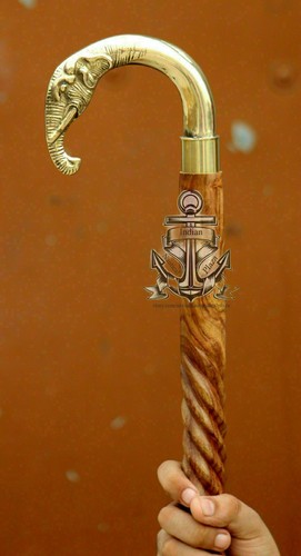Antique brass designer handle - brass,