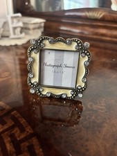 Set of Two Boots Ornate Miniature Photo Frames 1.6" x 1.6" (Picture Photograph)