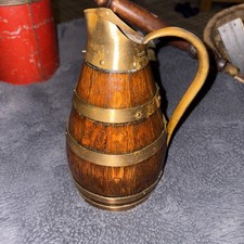 Brass Antique French Coopered