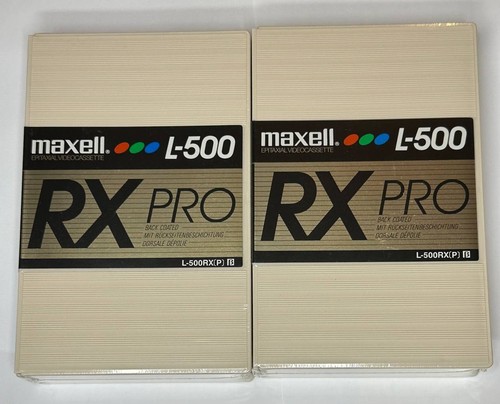 Maxell pro 500 betamax - rx, l-500