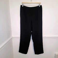 TU Womens Trousers Black Size