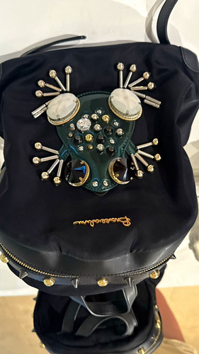 Braccialini black frog crystal - black,