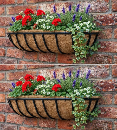 Wall mounted troughs garden - mounted,