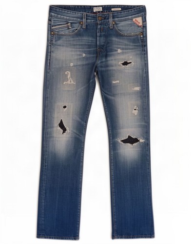 Replay mens waitom distressed - replay,