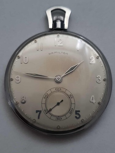 Vintage hamilton pocket watch - pocket,
