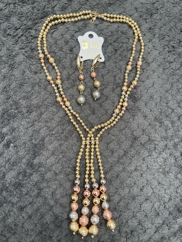 Gold silver and rose - and,