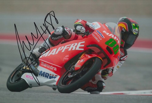 Jorge martin hand signed 12x8 - martin,