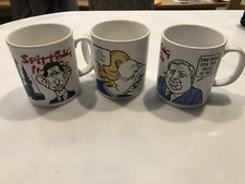 3 Spitting Image Mugs Prince