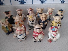 Resin Pig Ornaments The