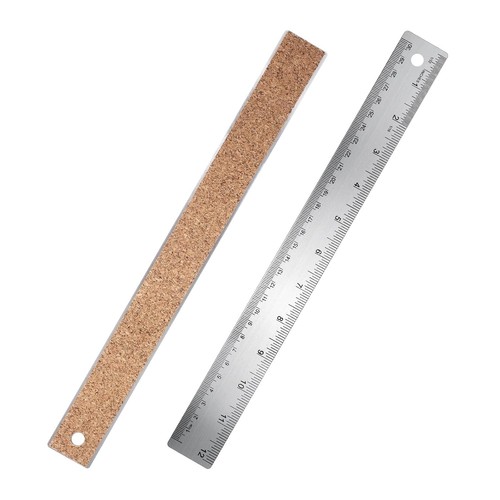 Inch stainless steel ruler - 12-inch,