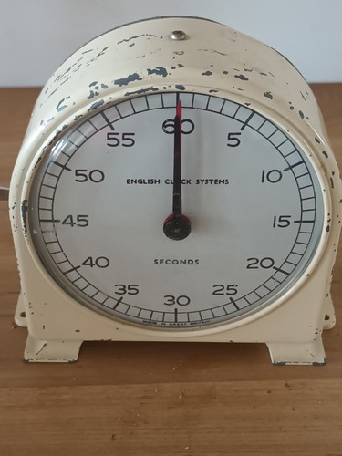 Vintage english clock - clock, systems