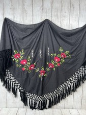 Vintage Spanish Flamenco Shawl