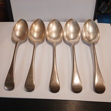 Vtg 5 Cooper Bros Silver Plate