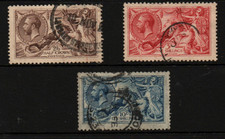 GB 1913-18 Sea Horses used 3v