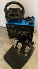 Logitech G29 steering wheel and pedals - Great condition. PS4/PS5/PC Boxed 
