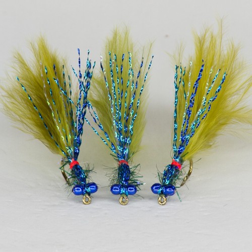 Blue flash olive - uv,