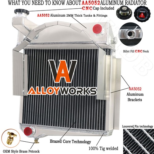Row aluminium radiator for - aluminium,