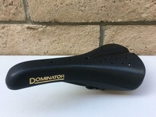 New "Old School Bmx" Hard Shell Black Seat for GT DYNO Viscount Dominator Saddle