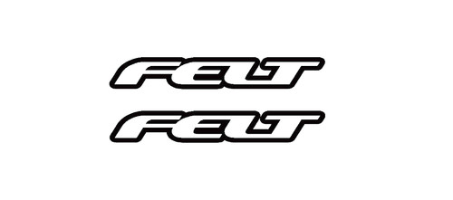 Felt decals black for - felt, in