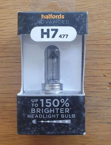 Halfords advanced 477 - advanced, h7/477