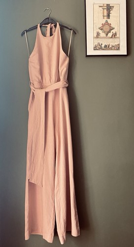Zara peach halter - halter, neck