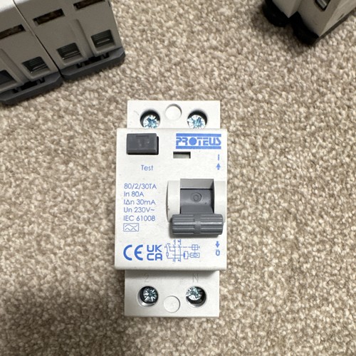 Proteus rccb rcd 80a 30ma - rccb/rcd, 2p