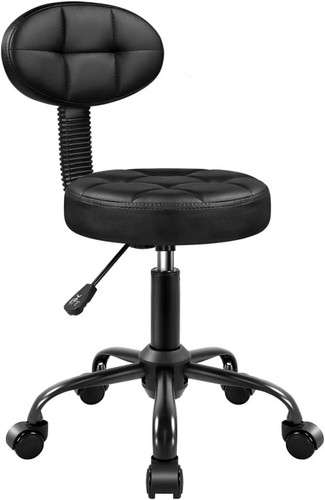 Round stool with back - round,