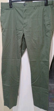 M&S COLLECTION Slim Fit Super Lightweight Chinos Size W:38in L:33in MOSS