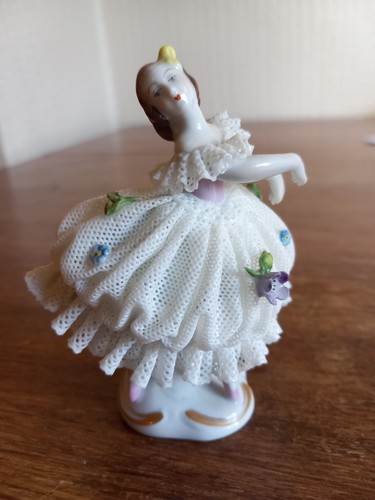 Beautiful ceramic ballerina - ceramic,