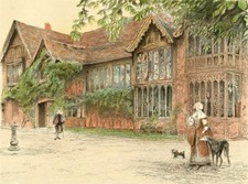 Cecil Aldin Old Manor House