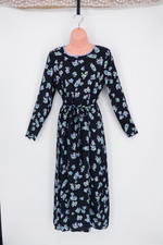 Hush UK 6 Black Floral Fit &