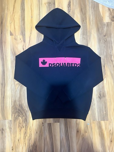 Dsquared2 black hoodie - hoodie, xl