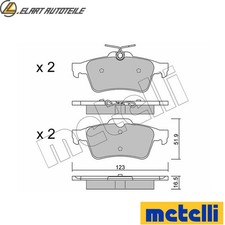 Brake Pad Set Disc Brake