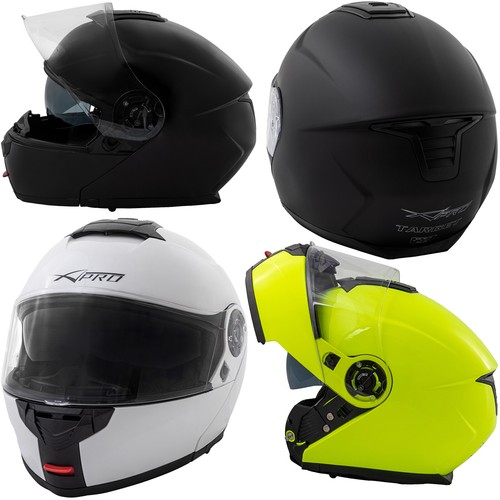 Motorbike sun flip visor - sun, up